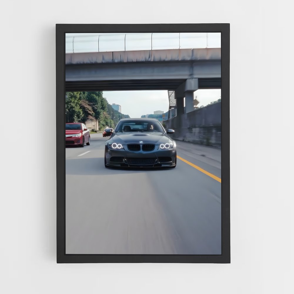 Poster Gts Accélérez – affiche BMW (vue 2)